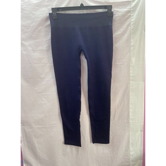 One 5 One Women's Size L/XL Blue Fleece Lined Leggings - Picture 1 of 6